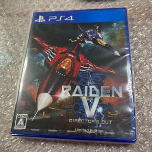 PS4 雷電V ディレクターズカット / Raiden V Director's Cut 限定版 新品未開封 美品 送料無料 同梱可