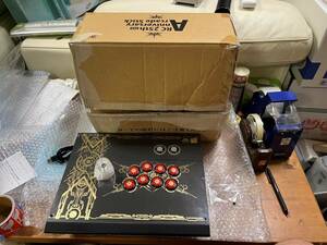 PS3 Arc 25th Anniversary Arcade Stick / arcade stick rust attaching operation verification settled condition image verification necessary free shipping including in a package possible 