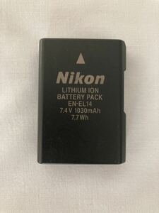 Nikon バッテリー EN-EL14 ニコン Li-ion