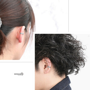 シルバー925 イヤーカフ スパナ レンチ 925 銀 メンズ 工具 道具 スパナイヤーカフ 片耳の画像7