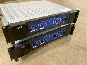 中古☆JVC PS-A1504D DIGITAL 4ch パワー アンプ　パワーアンプ 2台 セット オーディオ 音響 機器　まとめて二台