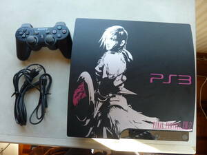 PS3 本体 FINAL FANTASY XIII-2 LIGHTNING EDITION Ver.（CECH-3000B FF 320GB)本体と付属品付きの簡易動作確認済みのジャンク扱い品です。