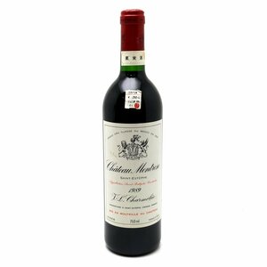 【未開栓】Chateau Montrose　シャトー・モンローズ　1989　 サン・テステフ　フランス　ボルドー　赤ワイン　750ml　13%　お酒　古酒