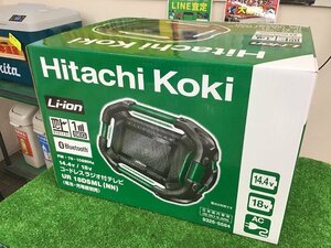 【未使用♪領収書発行可】☆HiKOKI/ハイコーキ 18v/14.4vコードレスラジオ付ポータブルテレビ/本体のみ UR18DSML(NN) [IT620S2YF9WS]