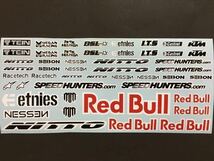 1/10 ラジコン ドリフト カッティングステッカー Red Bull FD3S マッドマイク mad mike D1NZ カット済み_画像1