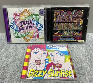 『DREAMS NEVER END』『SUPER DELICIOUS 』『Dizzy Beats』Dizzy Sunfist ディジー サンフィスト CDアルバム ③枚 中古レンタル版 バンド