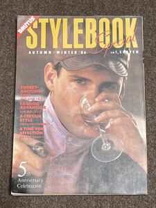 BRUTUS ブルータス STYLEBOOK Special 1986年 雑誌本 中古品 イッセイミヤケ