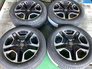 【中古+未使用】RAV4 アドベンチャー 純正 19x7.5J 5H 114.3 +40 4本 1台分 235/55R19 2023年製 ハリアー レクサス NX RX (M14ボルト車不可