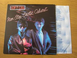 □ SOFT CELL NON-STOP EROTIC CABARET 米盤オリジナル盤厚！ 両面STERLING刻印