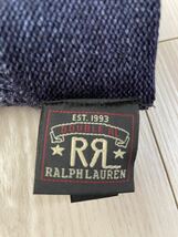 ダブルアールエル　ラルフローレン　グローブ 指なし手袋 手袋 ネイビー doublerl ralphlauren rrl_画像2