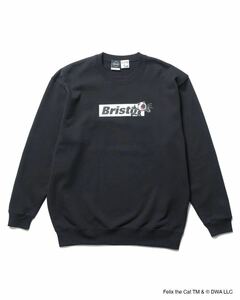 【新品未使用】 23AW 24 新品 FCRB f.c real bristol エフシーレアルブリストル SOPH FELIX THE CAT SUPPORTER CREWNECK SWEAT スウェット