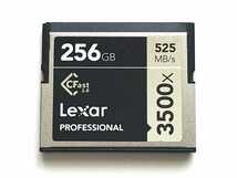 ☆美品☆ CFast 2.0 256GB 3500x レキサープロフェッショナル Lexar Professional コンパクトフラッシュ CompactFlash_画像1