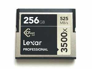 ☆美品☆ CFast 2.0 256GB 3500x レキサープロフェッショナル Lexar Professional コンパクトフラッシュ CompactFlash