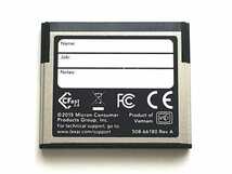 ☆美品☆ CFast 2.0 256GB 3500x レキサープロフェッショナル Lexar Professional コンパクトフラッシュ CompactFlash_画像2