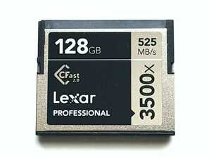 【残り2枚】☆美品☆ CFast 2.0 128GB 3500x レキサープロフェッショナル Lexar Professional コンパクトフラッシュ CompactFlash CFカード