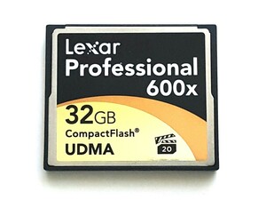 【現品限り】☆美品☆ CFカード 32GB 600x レキサー プロフェッショナル Lexar Professional コンパクトフラッシュ CompactFlash Card