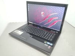 大画面17.3インチ 極美品♪ 高速 SSD512GB新品 msi ゲーミング i7-3630QM GT650M win10Pro 16G office2019♪FULL HD