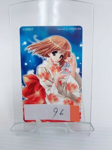 96.テレカ CARNELIAN テレフォンカード テレホンカード