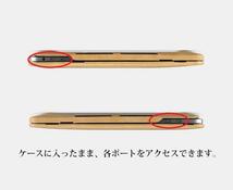 iCARER MacBook Pro 14インチ 2021/14.2inch用 ハンドメイド マイクロファイバー レザー ケース 上下カバー スリム ブラック_画像5