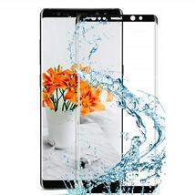 Galaxy S8 SC-02J用3D 強化 液晶フィルム 保護シート 高透過性 耐衝撃 硬度9H 極薄0.33mm ラウンドエッジ加工 飛散防止 気泡ゼロ 黒_画像2