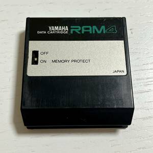 RAMデータカートリッジ YAMAHA RAM4 動作未確認