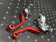 ■ホンダ XR250 社外 ブレーキレバー クラッチレバー セット MD30-1804*** 後期 倒立フォーク 検索 XLR250 ME06 ME08 MD22 [R060106]_画像3