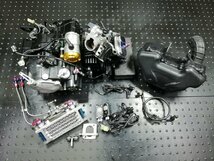 ■ホンダ グロム タケガワ フルカスタム エンジン スーパーヘッド4バルブ+R 181cc TAF5速 FIコン2 スぺクラカバー JC61後期 JC75[R060107]_画像2