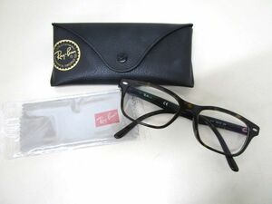 1167RSZ◎Ray-Ban レイバン メガネフレーム RB5345D-2012 ダークハバナ 眼鏡◎中古