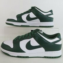 【未使用】NIKE/ナイキ DUNK LOW RETRO TEAM GREEN ダンクロー チームグリーン DD1391-101/27 /080_画像4