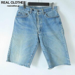 Levi’s/リーバイス 501 刻印555 バレンシア工場 デニムショーツ W31 L34 /060