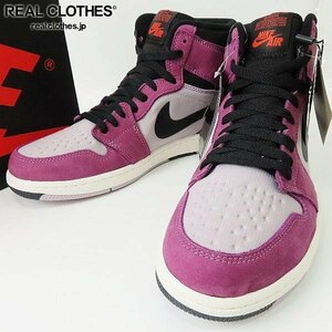 【未使用】NIKE/ナイキ AIR JORDAN 1 ELEMENT エレメント GORE-TEX ゴアテックス BERRY DB2889-500/28.5 /080