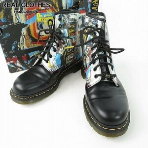 Dr.Martens/ドクターマーチン 1460 BASQUIAT II 8EYE/バスキア 8ホールレザーブーツ 27187001/UK9 /080