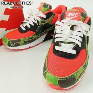 NIKE×atmos/ナイキ×アトモス AIR MAX 90 DUCK CAMO エアマックス90 ダックカモ CW6024-600/23.5 /080