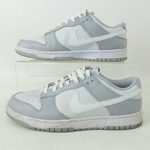 NIKE/ナイキ DUNK LOW RETRO WOLF GREY/ダンク ロー レトロ ウルフ グレー DJ6188-001/27.5 /080_画像4