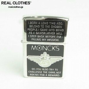 ZIPPO/ジッポー MONCKS NEW YORK 携帯灰皿付 1997年製 /LPL