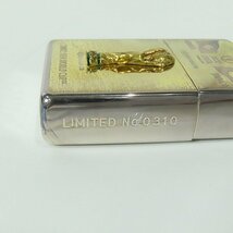 ZIPPO/ジッポー 2002 FIFA WORLD CUP KOREA JAPAN/日韓ワールドカップ 金＆銀メッキ 2001年製 /000_画像7