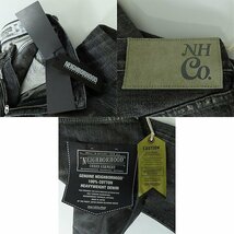 【未使用】NEIGHBORHOOD/ネイバーフッド ANTHONY SAVAGE DENIM 14OZ-PT デニムパンツ 131DCNH-PTM19/S /060_画像8