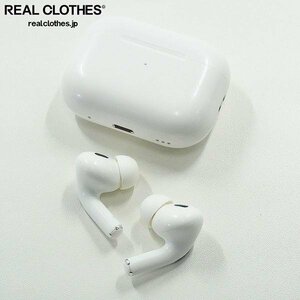 Apple/アップル AirPods Pro 第2世代 エアポッズ プロ２ A2698 A2699 A2700 ワイヤレスイヤホン 動作確認済み /000