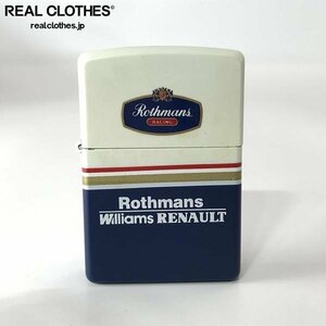 ZIPPO/ジッポー Rothmans Williams RENAULT ロスマンズ マット加工 1996年製 /000