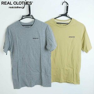 ☆patagonia/パタゴニア 半袖 Tシャツ グレー/ライトブラウン 2点セット /000