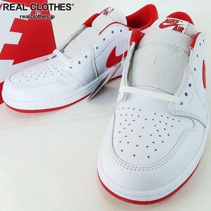 【未使用】NIKE/ナイキ AIR JORDAN1 RETRO LOW OG White and University Red CZ0790-161 30.0 /080