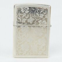 ZIPPO/ジッポー 両面加工 ハイビスカス 2000年製 /LPL_画像2