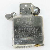 ZIPPO/ジッポー ブラッシュド加工 片面デザイン 雷神 2003年製 /LPL_画像6