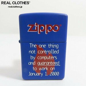 ZIPPO/ジッポー ミレニアム シリーズ GUARANTEED TO WORK コーティング加工 98年製 /LPL