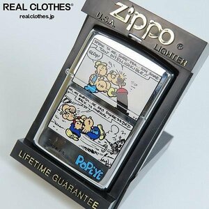 ZIPPO/ジッポー POPEYE/ポパイ コミック 鏡面加工 1994年製 /LPL