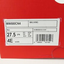 【未使用】NEW BALANCE/ニューバランス スニーカー ウォーキングシューズ MW880CN4/27.5 /080_画像8