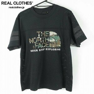 ☆THE NORTH FACE/ノースフェイス MESH CAMO LOGO TEE/メッシュカモロゴ Tシャツ NT31801M/M /LPL