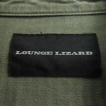 ☆LOUNGE LIZARD/ラウンジリザード ジャケット カーキ 2 /080_画像3