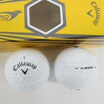 【未使用/オウンネーム含む】Callaway/キャロウェイ ERC,ERC HOT,WARBIRD, ゴルフボール ホワイト 計3スリーブ/9個 /000_画像4