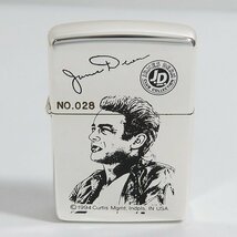 ZIPPO/ジッポー JAMES DEAN/ジェームス・ディーン サイン 限定 1994年製 /000_画像2